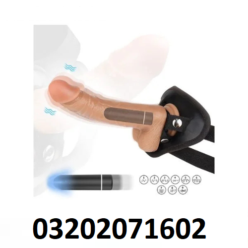 Strap-on Realistic Vibrating Dildo Wearable Harness In Pakistan